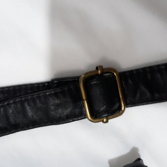 Stone Mountain USA Black Crossbody Bag Multiples Zippered Pockets - Picture 7 of 12